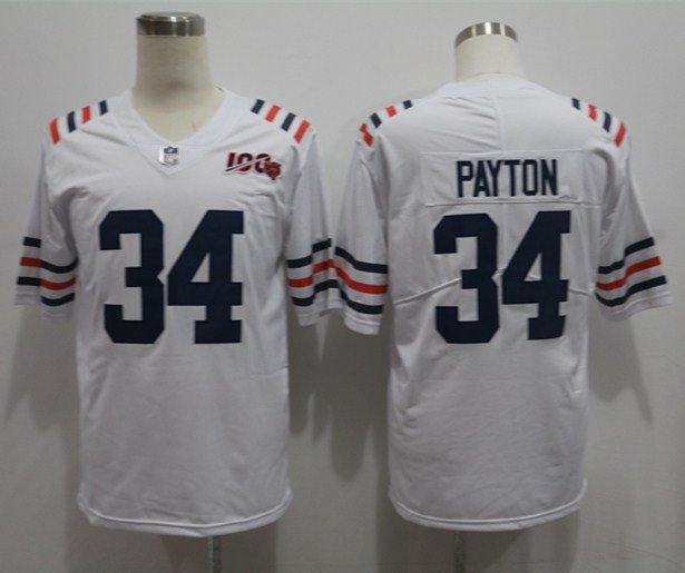 Men's Chicago Bears Walter Payton 2021 NFL Draft First Round Pick Alternate Jersey